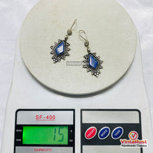 Load image into Gallery viewer, Handmade Lapis Lazuli Boho Drop Earrings