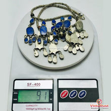 Load image into Gallery viewer, Handmade Lapis Lazuli Minimalist Choker Necklace