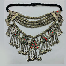 Load image into Gallery viewer, Handmade Layered Beaded Choker Necklace