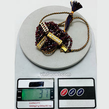 Load image into Gallery viewer, Handmade Maroon Beaded Bohemian Choker Necklace