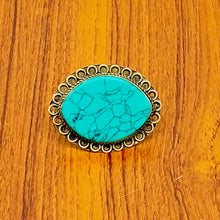 Load image into Gallery viewer, Massive Handmade Turquoise Stone Ring