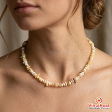Load image into Gallery viewer, Handmade Natural Shell Chip Beach Boho Necklace