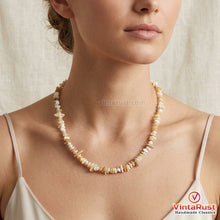 Load image into Gallery viewer, Handmade Natural Shell Chip Beach Boho Necklace