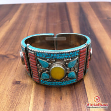 Load image into Gallery viewer, Handmade Nepalese Vintage Cuff Bracelet