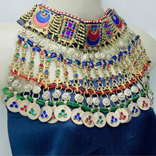 Load image into Gallery viewer, Handmade Nomadic Gypsy Choker Necklace