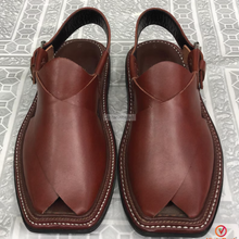 Load image into Gallery viewer, Handmade Original Leather Peshawari Chappal