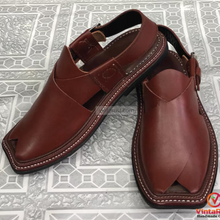 Load image into Gallery viewer, Handmade Original Leather Peshawari Chappal