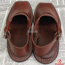 Load image into Gallery viewer, Handmade Original Leather Peshawari Chappal