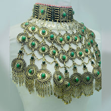 Load image into Gallery viewer, Handmade Oversized Tribal Choker Necklace