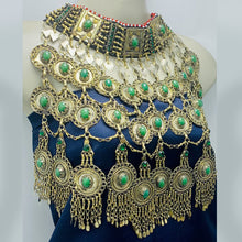 Load image into Gallery viewer, Handmade Oversized Tribal Choker Necklace