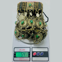 Load image into Gallery viewer, Handmade Oversized Tribal Choker Necklace