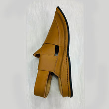 Load image into Gallery viewer, Handmade Peshawer Zalmi Brown Men's Sandal