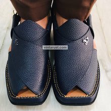 Load image into Gallery viewer, Handmade Pure Leather Made Peshawari Chappal