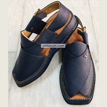 Load image into Gallery viewer, Handmade Pure Leather Made Peshawari Chappal