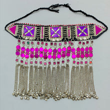 Load image into Gallery viewer, Handmade Purple Stone Choker Necklace