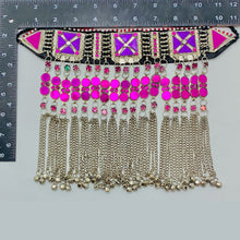 Load image into Gallery viewer, Handmade Purple Stone Choker Necklace