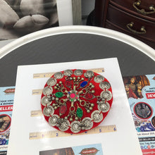 Load image into Gallery viewer, Red Ertugrul Inspired Hair Clip, Handmade Hair Pin