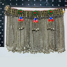 Load image into Gallery viewer, Handmade Silver Choker Necklace With Dangling Bells