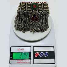 Load image into Gallery viewer, Handmade Silver Choker Necklace With Dangling Bells