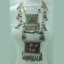 Load image into Gallery viewer, Handmade Silver Boho Multilayer Necklace