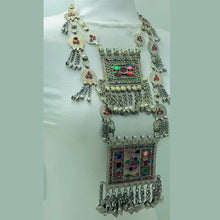 Load image into Gallery viewer, Handmade Silver Boho Multilayer Necklace