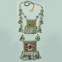 Load image into Gallery viewer, Handmade Silver Boho Multilayer Necklace