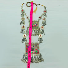 Load image into Gallery viewer, Handmade Silver Boho Multilayer Necklace