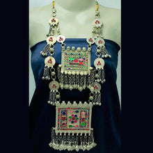 Load image into Gallery viewer, Handmade Silver Boho Multilayer Necklace
