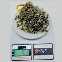 Load image into Gallery viewer, Handmade Silver Kuchi Multi Strands Bib Necklace