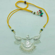 Load image into Gallery viewer, Handmade Silver Oxidized Choker Necklace