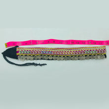 Load image into Gallery viewer, Vintage Coins Belly Belt With Beaded Work