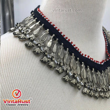 Load image into Gallery viewer, Handmade Tribal Vintage Silver Statement Necklace