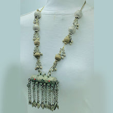 Load image into Gallery viewer, Handmade Vintage Amulet Style Pendant Necklace
