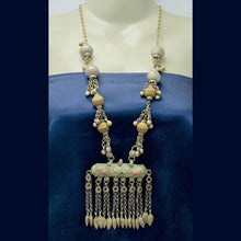 Load image into Gallery viewer, Handmade Vintage Amulet Style Pendant Necklace