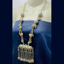 Load image into Gallery viewer, Handmade Vintage Amulet Style Pendant Necklace