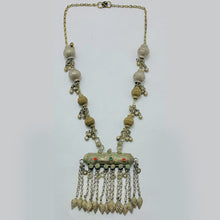 Load image into Gallery viewer, Handmade Vintage Amulet Style Pendant Necklace