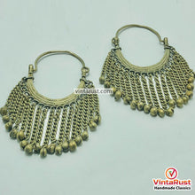 Load image into Gallery viewer, Handmade Vintage Bells Drop Earrings