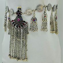Load image into Gallery viewer, Coins Belly Dance Costume Statement Belt