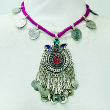 Load image into Gallery viewer, Handmade Vintage Tribal Pendant Necklace