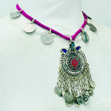 Load image into Gallery viewer, Handmade Vintage Tribal Pendant Necklace