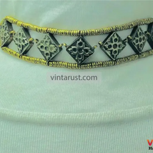 Load image into Gallery viewer, Handwoven Bohemian Festival Choker Necklace