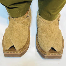 Load image into Gallery viewer, Handwoven Genuine Leather Peshawari Chappal