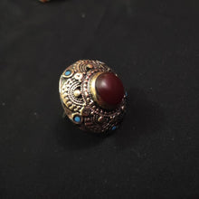 Load image into Gallery viewer, Massive Kuchi Ring with Stone