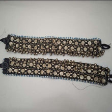 Load image into Gallery viewer, Tribal Anklet Pair With Silver Bells