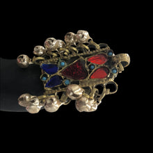 Load image into Gallery viewer, Multicolor Glass Stones Kuchi Statement Ring