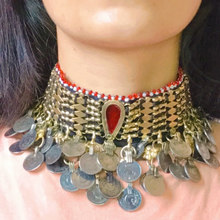 Load image into Gallery viewer, Bohemian Vintage Coins Choker Necklace