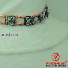 Load image into Gallery viewer, Bohemian Choker Necklace With Colorful Beads