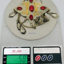 Load image into Gallery viewer, Vintage Turkmen Dangling Pendant Necklace