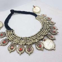 Load image into Gallery viewer, Handmade Coins Chokers And Earring and ring