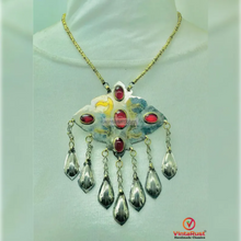 Load image into Gallery viewer, Vintage Turkmen Dangling Pendant Necklace